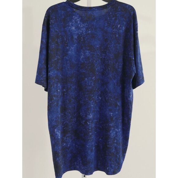 Under Armour Men's Rush Energy Printed T-Shirt Blue Small - Picture 3 of 7